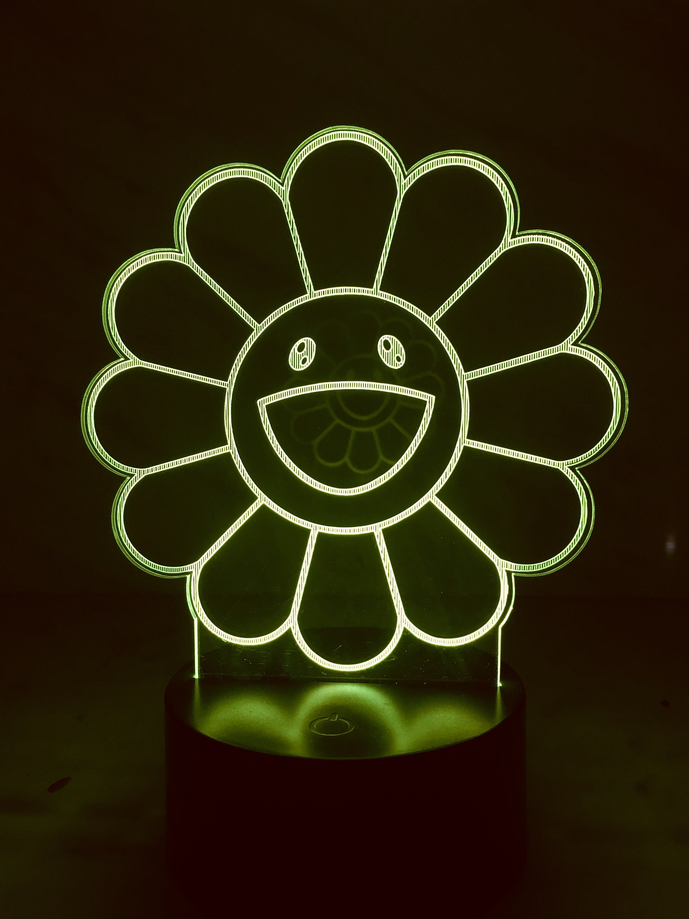 KAWS Sunflower by Takashi Murakami, LED Neon Sign