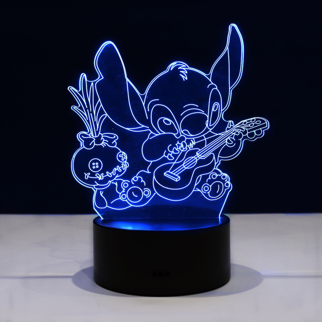 Stitch Scrump Lilo and Stitch - 7 Color LED Lamp Kids Night Light