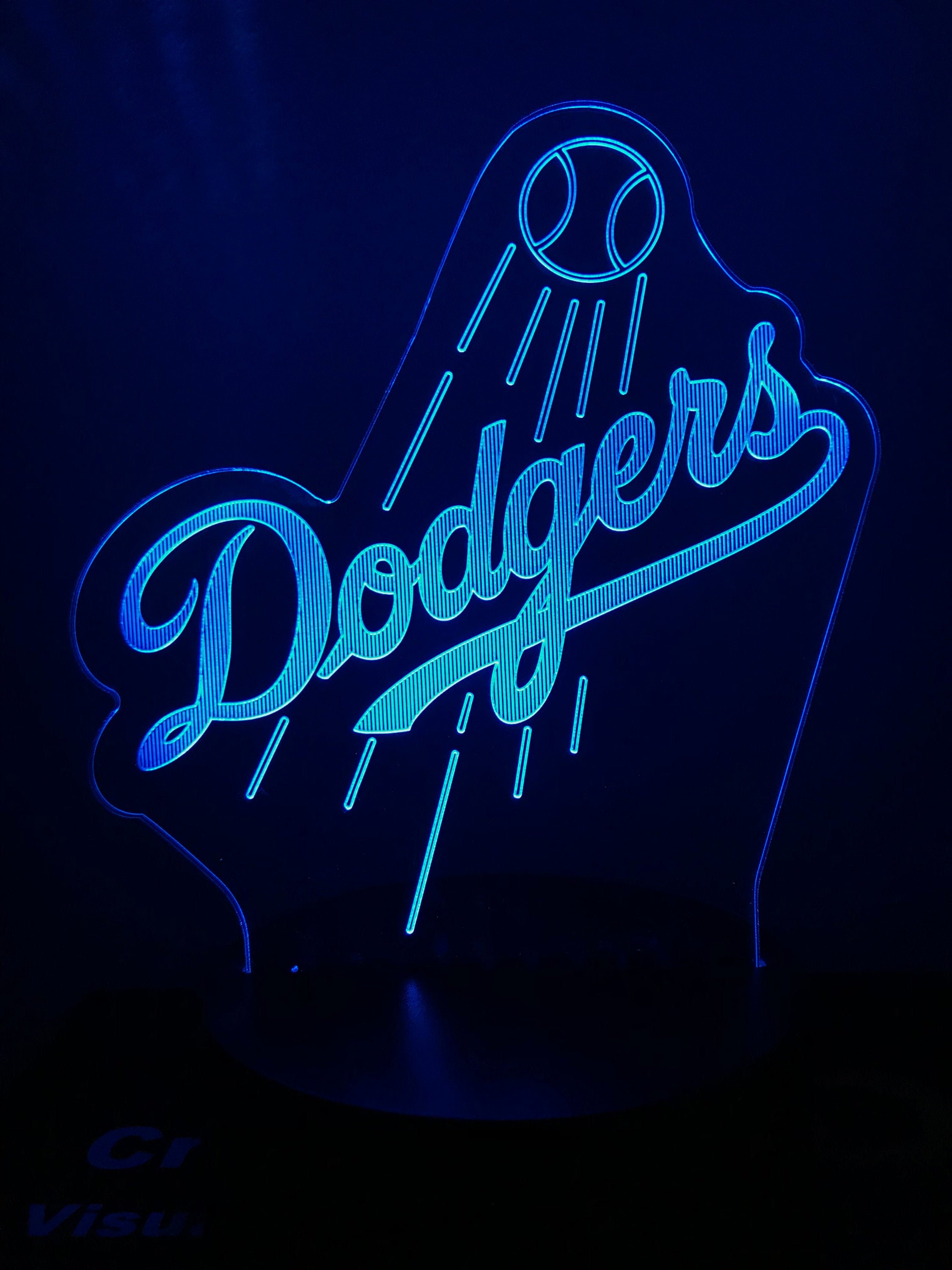 Queen Sense 26x12 For Los Angeles's Sports Team Dodgers Neon Sign Man  Cave Handmade Neon Light 126LADS 