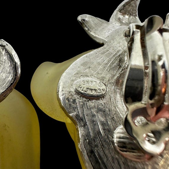 KENNETH Jay Lane Clear Lucite KJL Glows Glow ROSE… - image 6