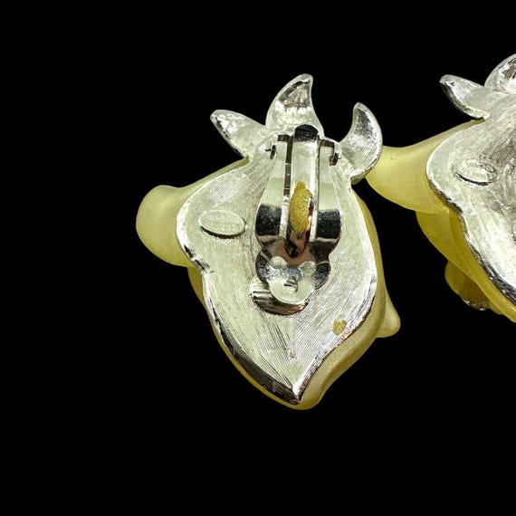 KENNETH Jay Lane Clear Lucite KJL Glows Glow ROSE… - image 5