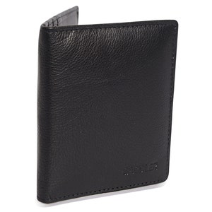 Porta-cartões de crédito SADDLER LEXI Bi-fold 6 Slots - Preto