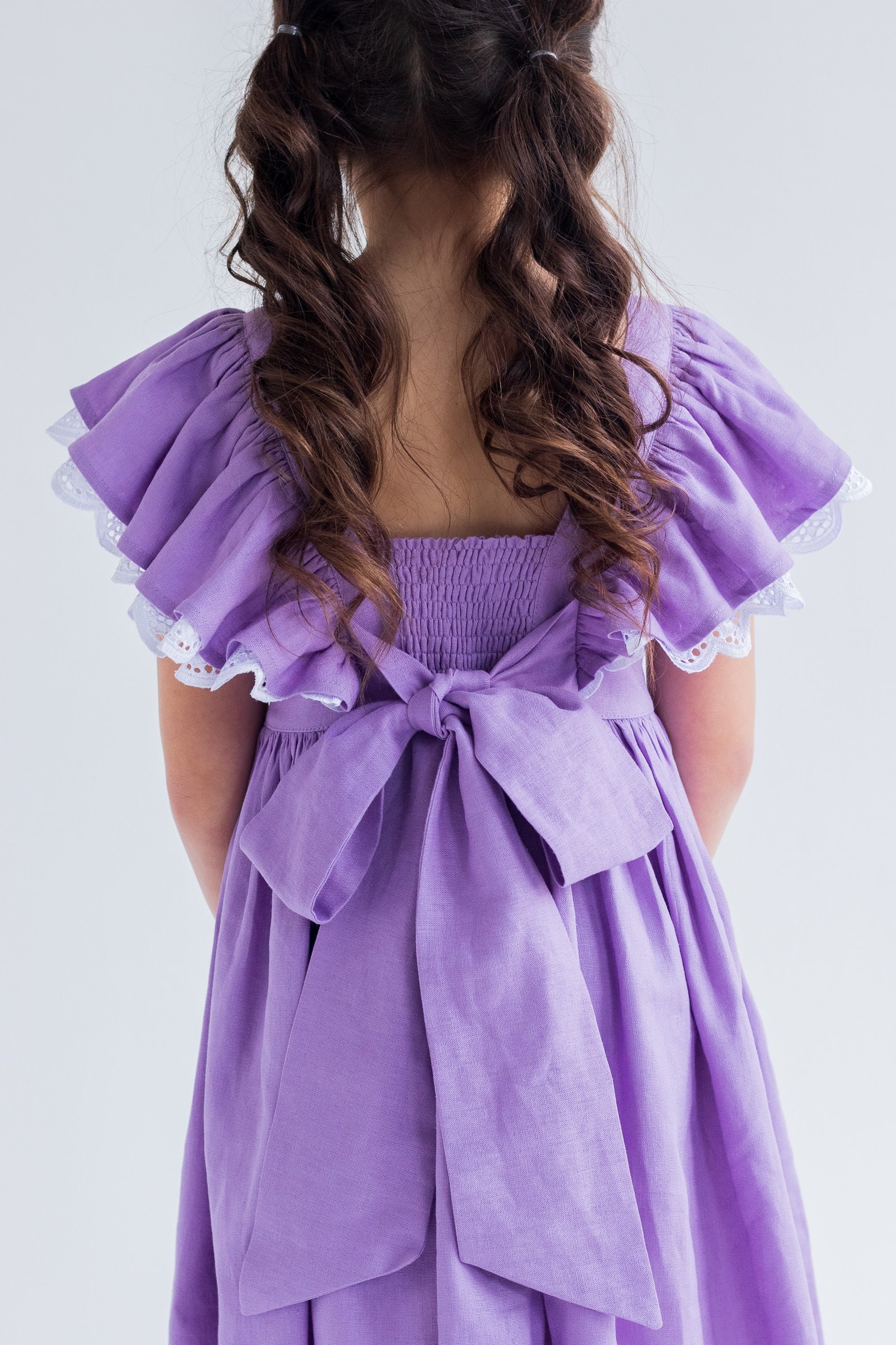 BEIBI LINEN DRESS