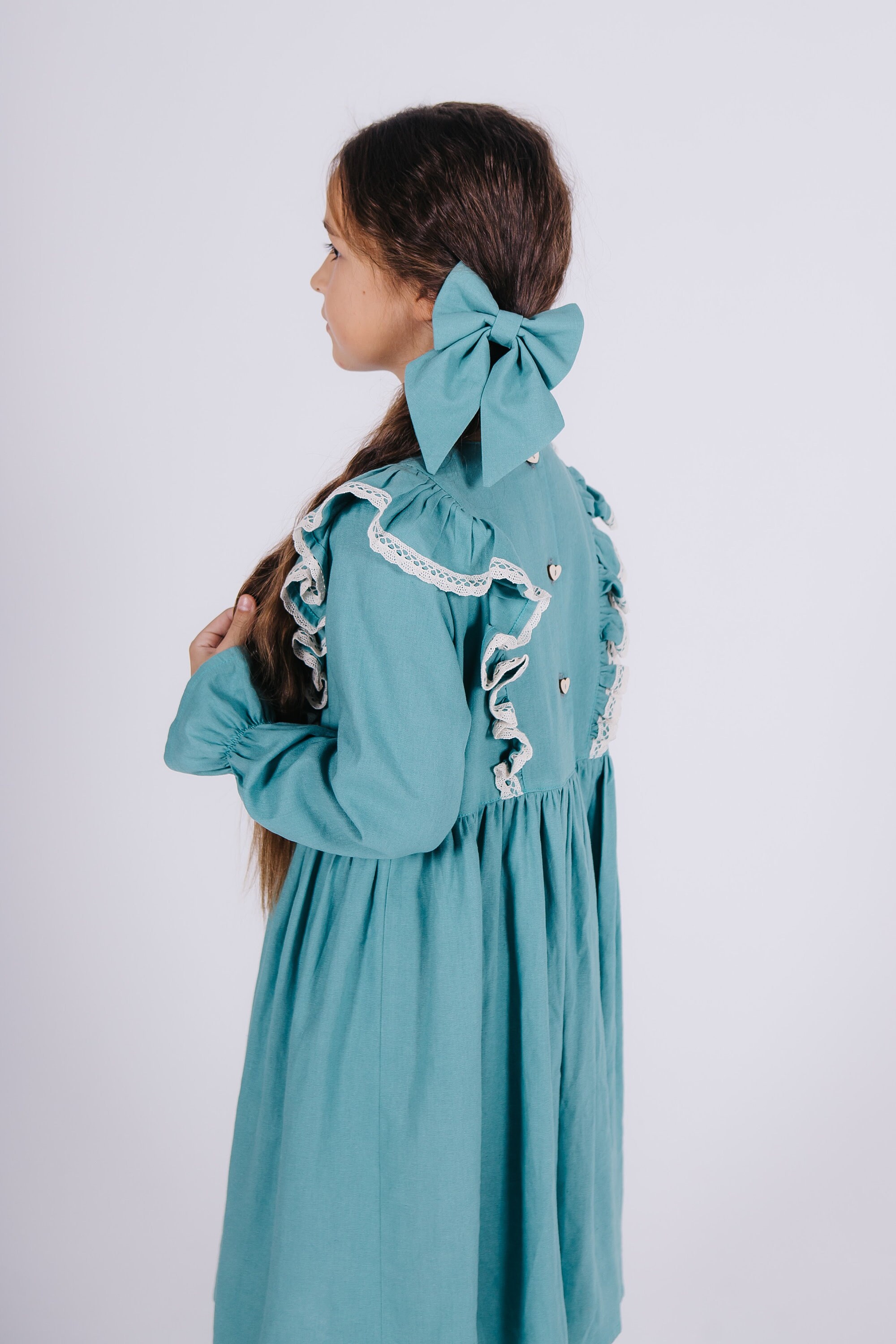 Lace Fleece Lined Dress