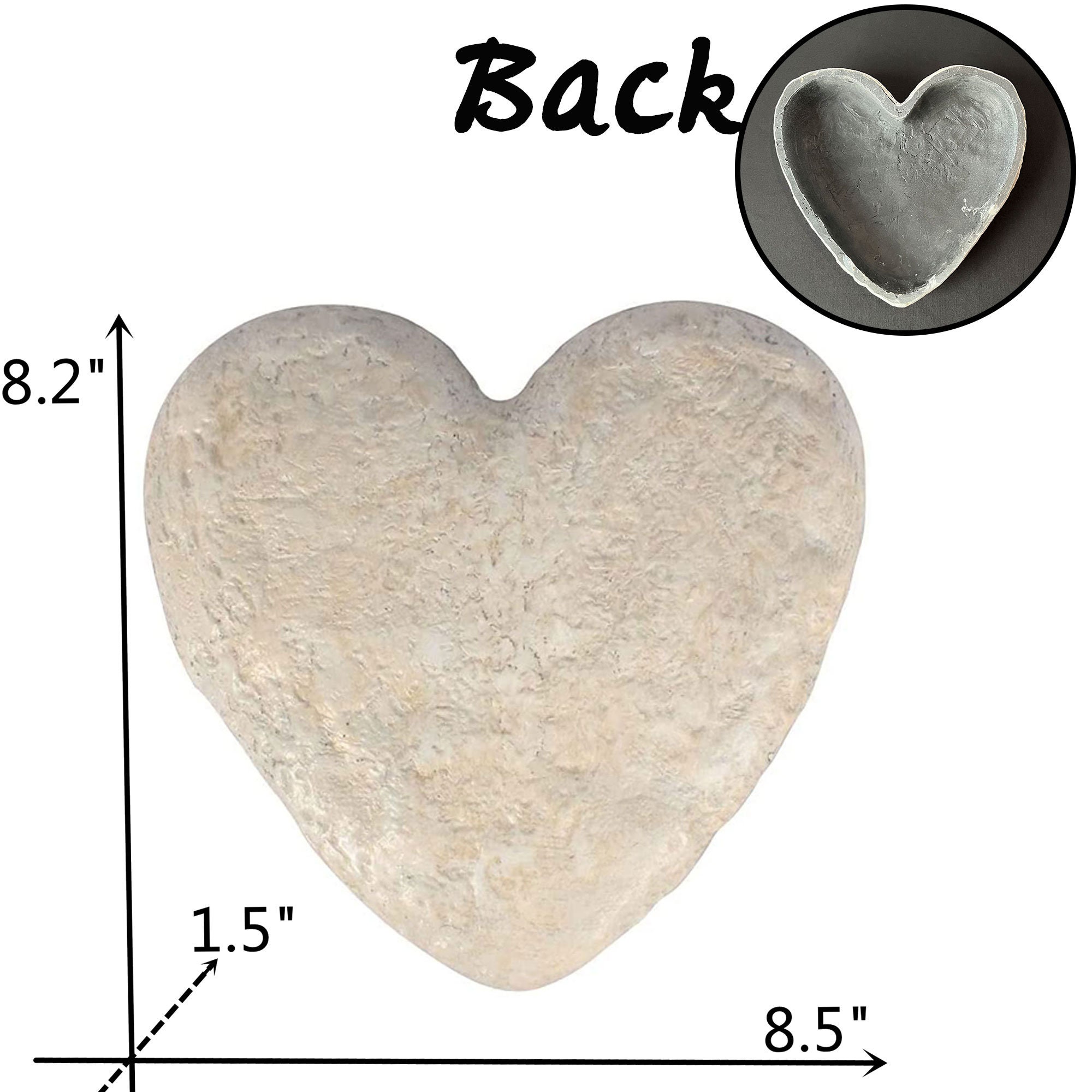 Heart Shaped Dog Memorial Stone Personalized Cat Grave Marker Etsy