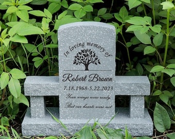 Custom Pet Memorial Stone, Engraved Dog Grave Marker, Pet Loss Gift