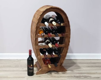 16 bottle quality handmade vine rack