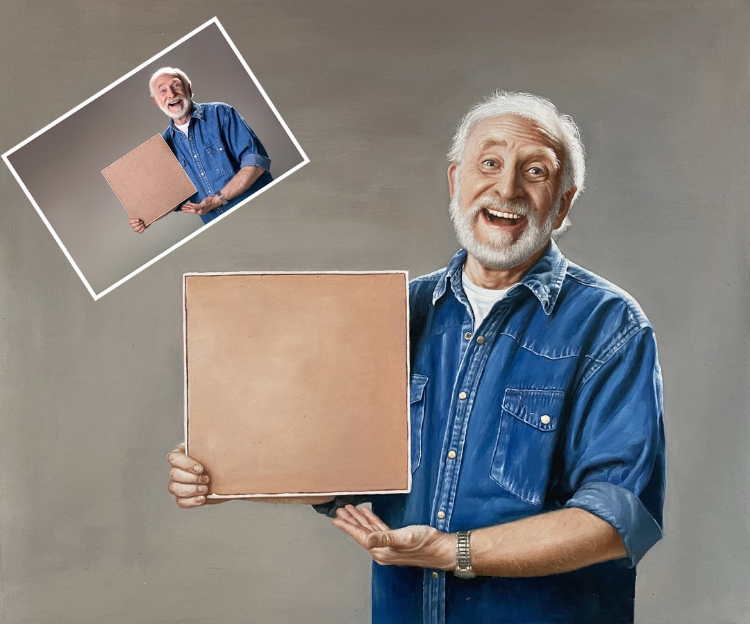 Custom Oil Painting Portrait Commission Custom Family Etsy