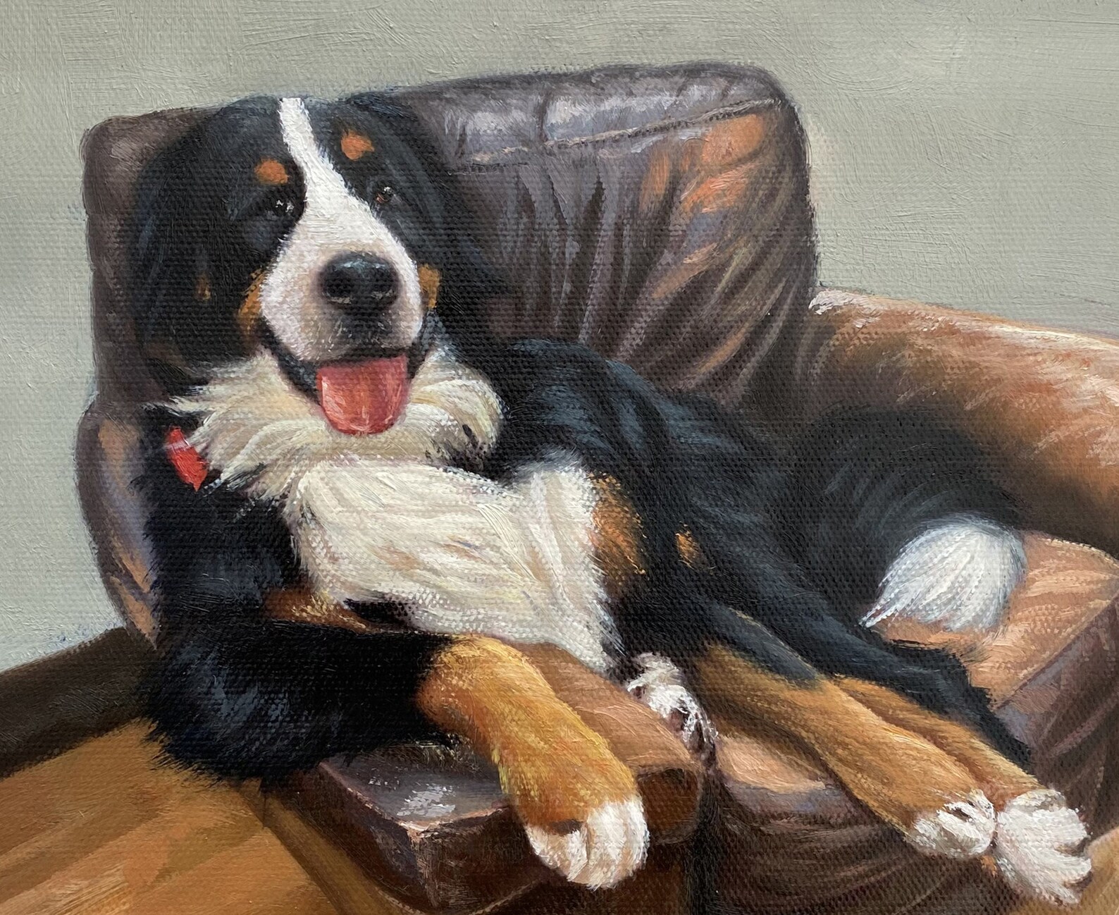 Personalized Dog Painting Custom Pet Portrait From Photo Cat Etsy