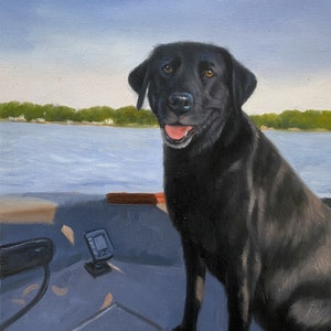Peinture de portrait d’animal de compagnie personnalisée à partir de la photo, peinture de chat de chien personnalisée, cadeau commémoratif pour animal de compagnie, peinture acrylique de portrait peinte à la main