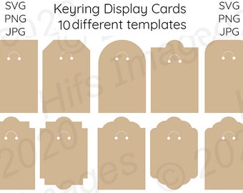 Download Keyring Display Card Etsy
