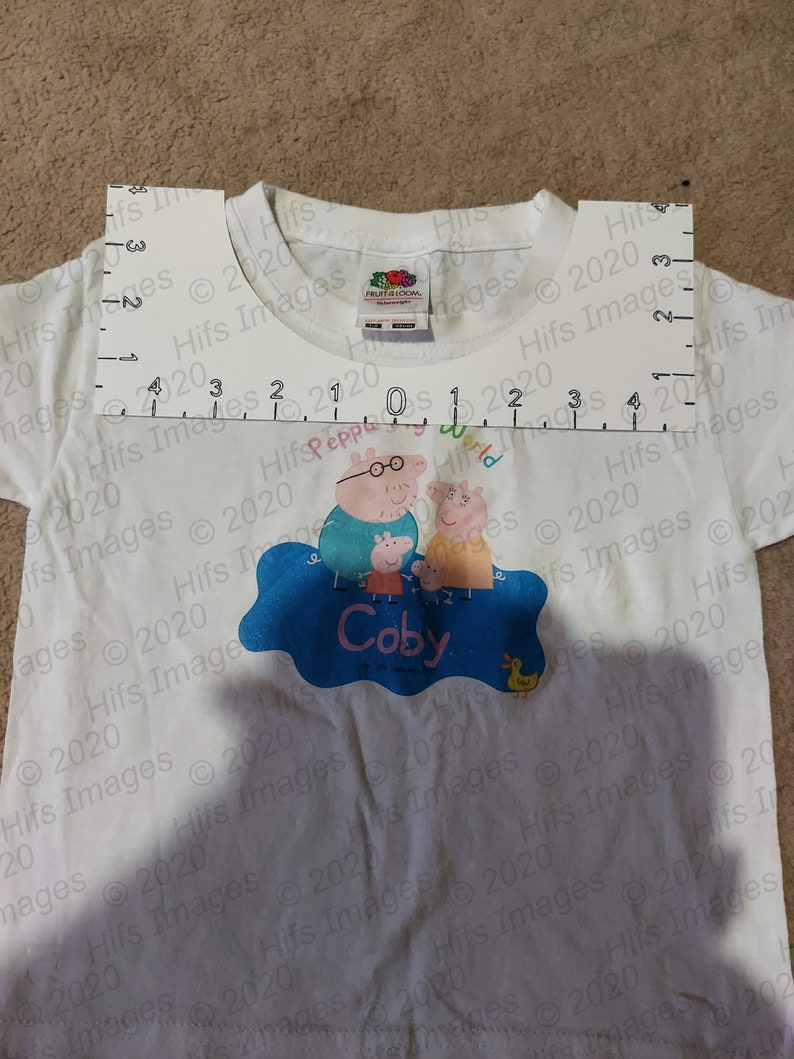 Download Kids T-Shirt Alignment Template/ Logo Placement Template ...