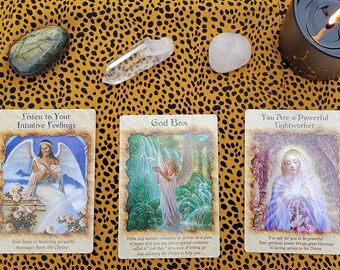 SAME DAY ANGEL Message Reading, Receive Your Messages from the Angels, Channeled and Oracle Cards