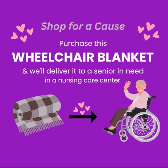 Warm lap blanket for elderly new arrivals