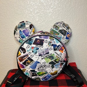 Handmade Disney 100 anniversary Mickey shaped backpack