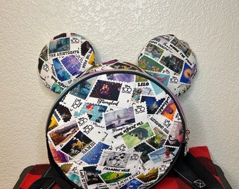 Handgemachter Disney Rucksack in Micky Form zum 100 jährigen Jubiläum