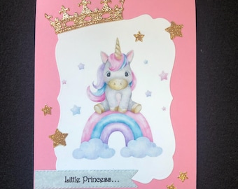 Unicorn Birthday Card