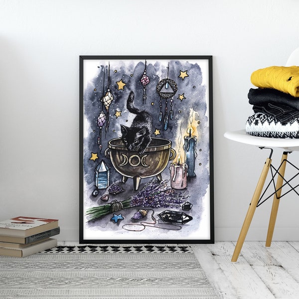 Black Cat Magic - Etsy