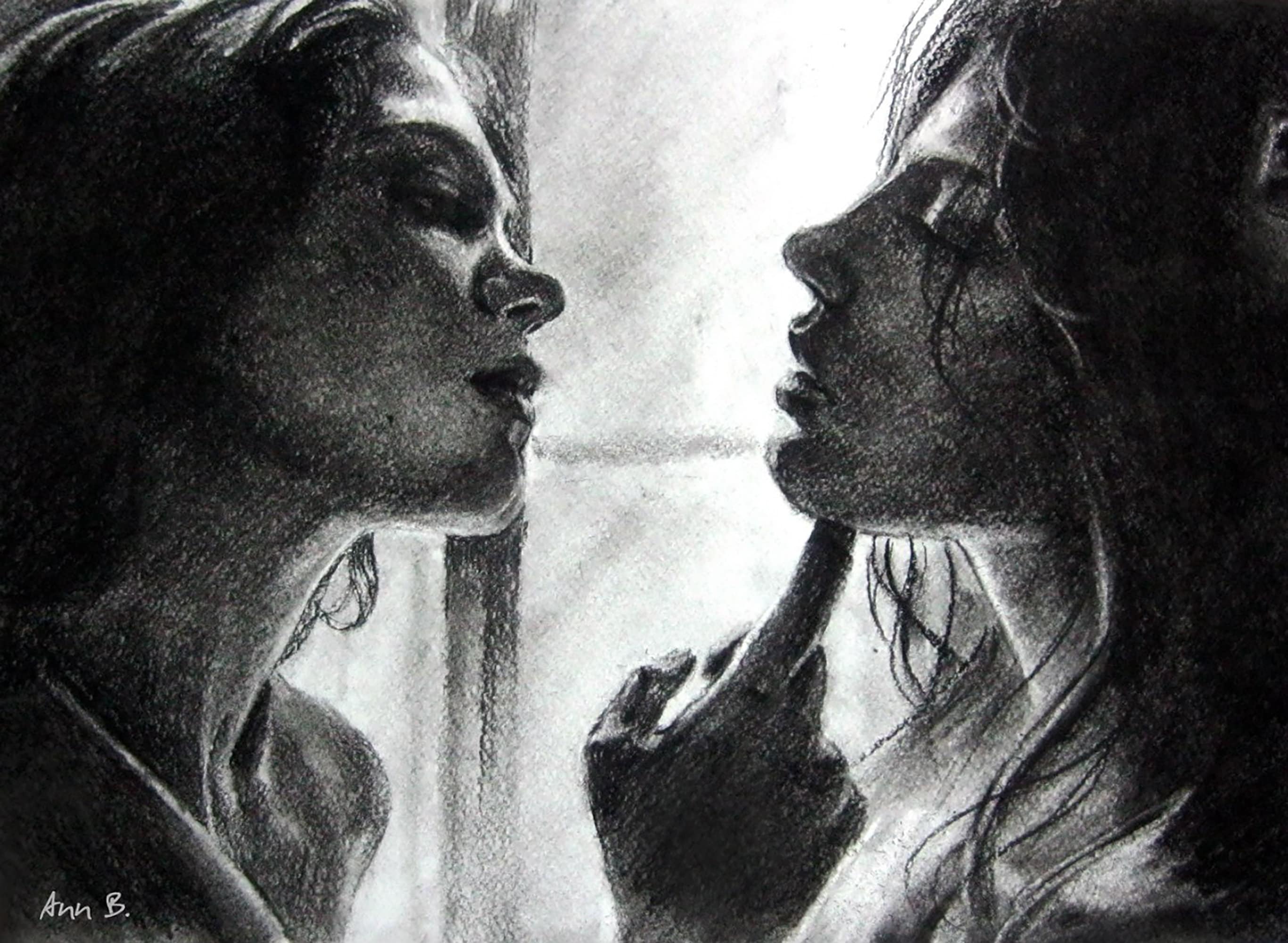 Charcoal or pastel portrait, Drawing From Photo, Personalized Gift, B…