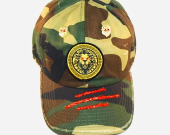 gucci cap lion