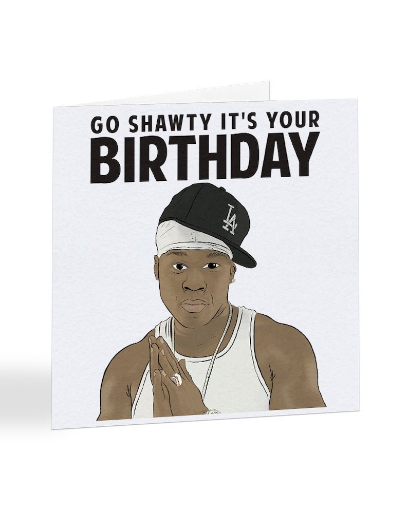 50 Cent Birthday Card  Etsy