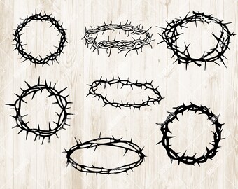 Free Free 309 Silhouette Crown Of Thorns Svg SVG PNG EPS DXF File