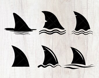 Download Shark Fin Svg Etsy