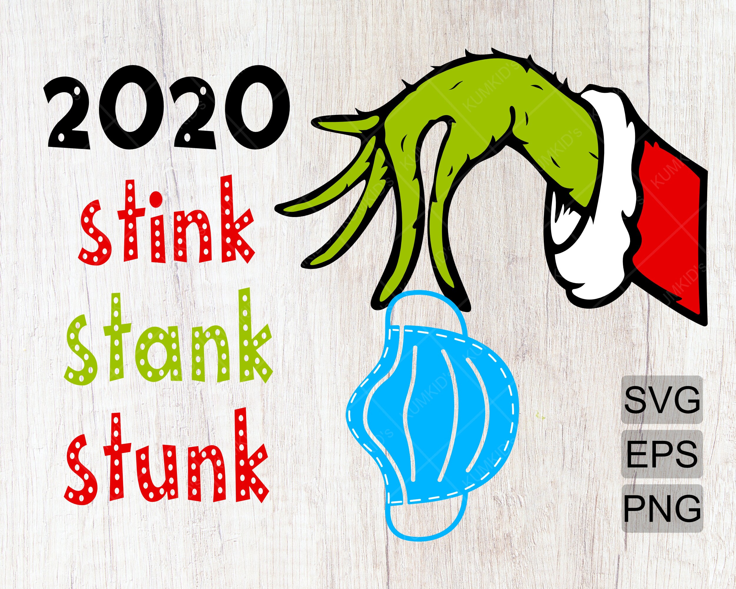 Download Grinch Hand svg Mask svg Christmas 2020 svg Grinch svg | Etsy