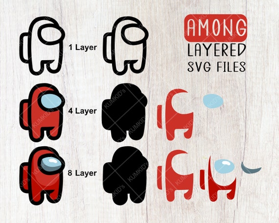 Download Among Us Layered Among Us SVG Decal Mug Tumbler Face mask ...