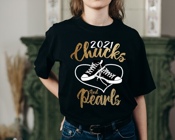 chuck and pearls shirt
