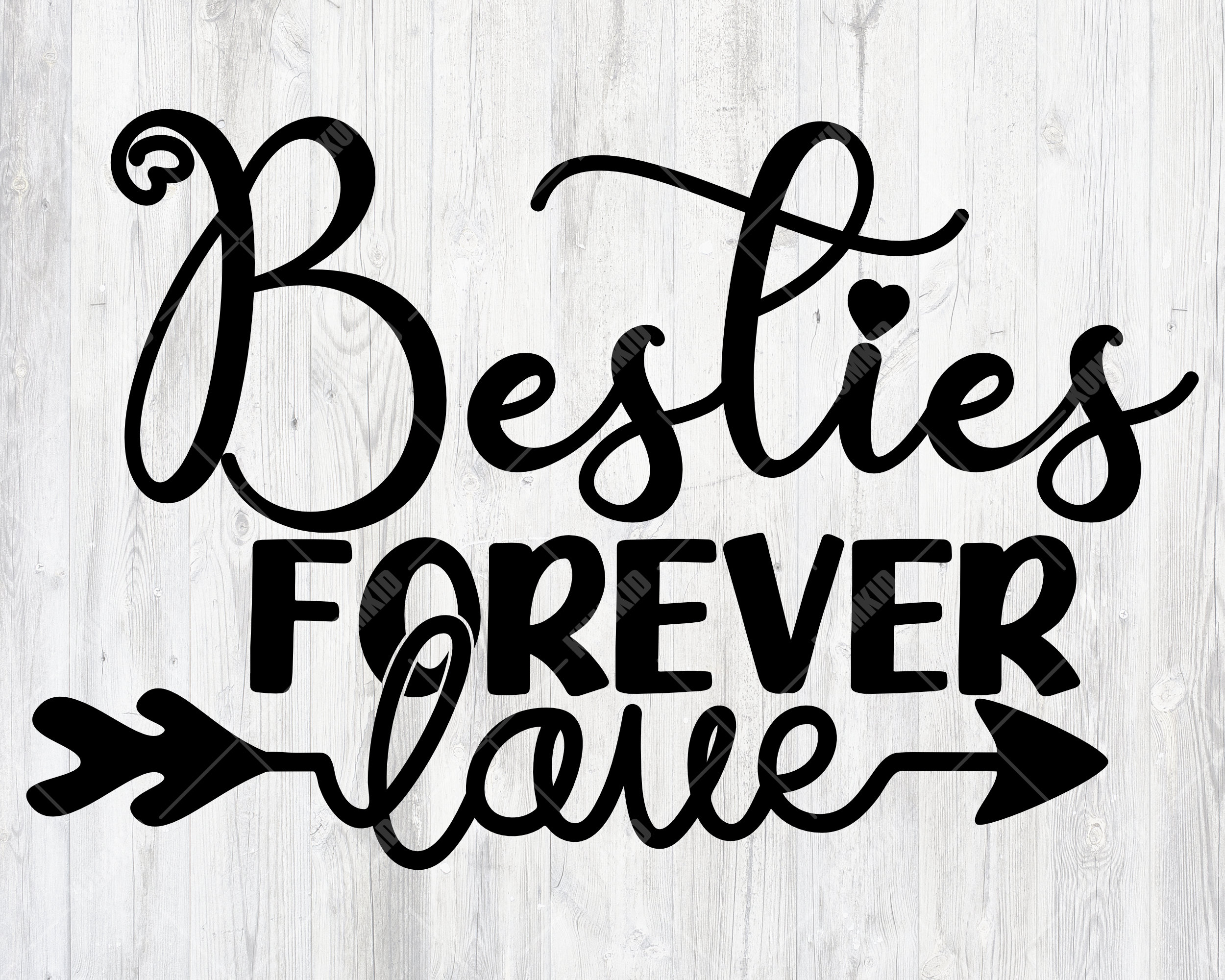 Besties Forever SVG Best Friends SVG Besties Forever Etsy UK