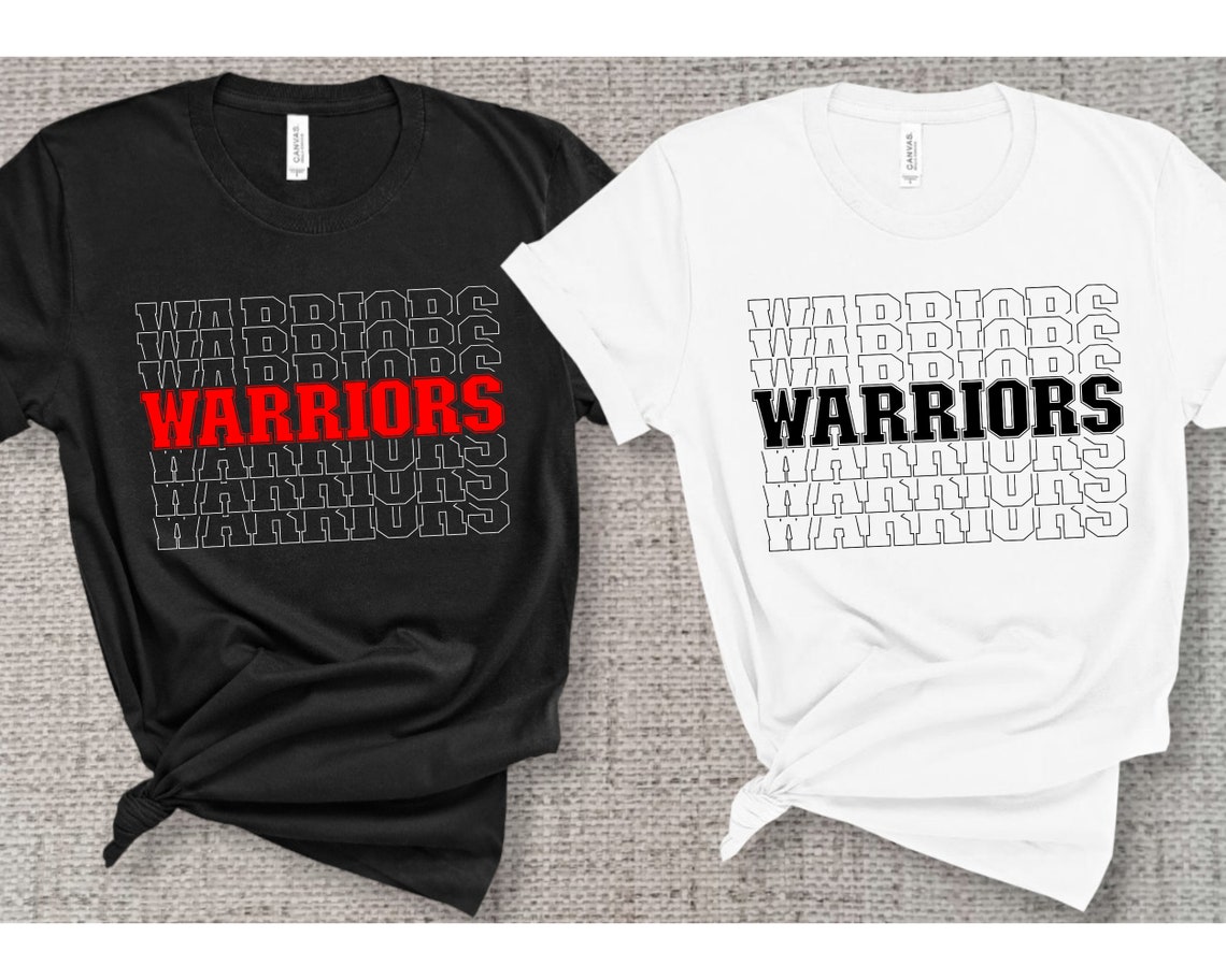Warriors Shirt Png T-shirts Warriors Svg Warriors Fan Svg - Etsy