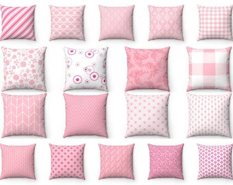 pink waterproof cushions