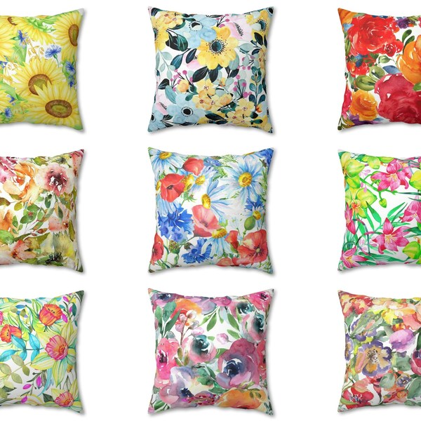 Red Yellow Pillow Etsy