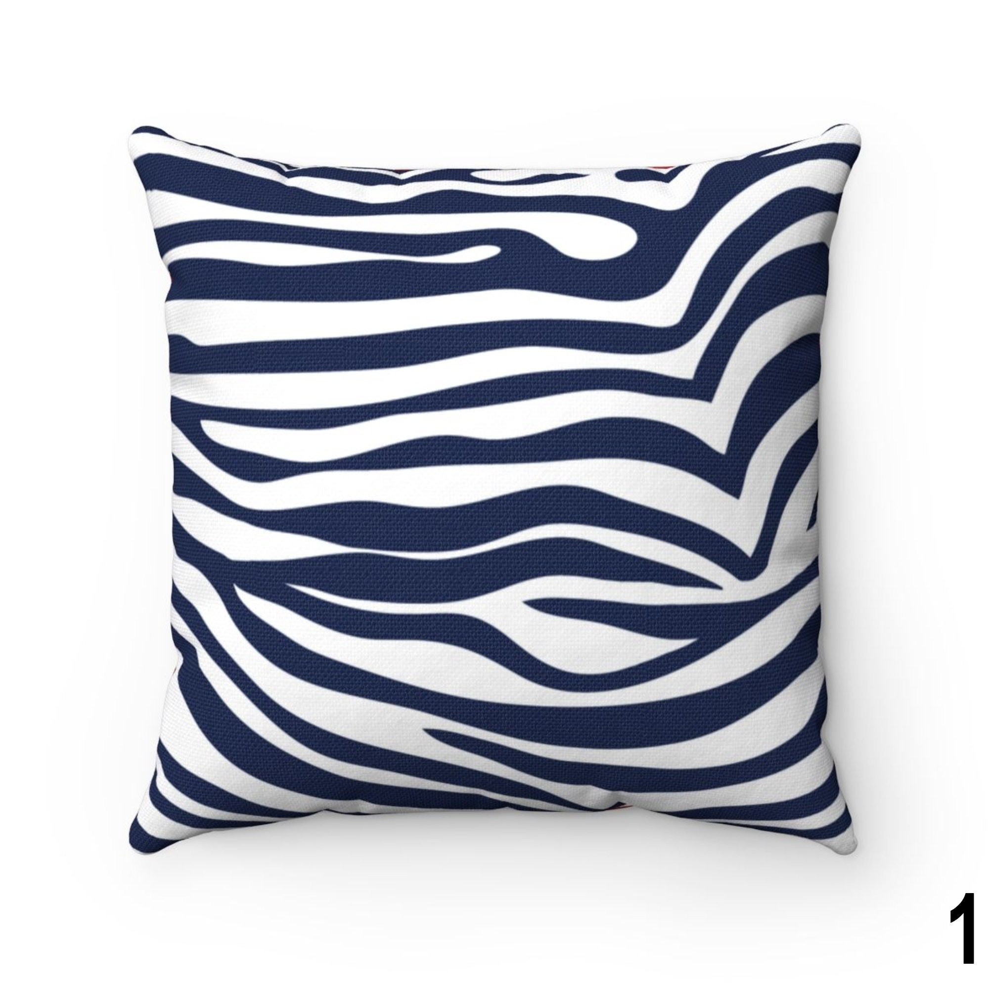 Zebra Throw Pillow Cover Safari Animal Print Outdoor 16x16 Etsy