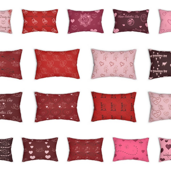 Valentine Pillow Etsy