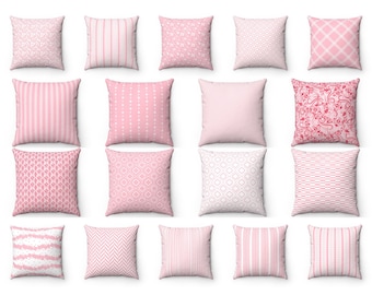 Pale pink outdoor cushions sale