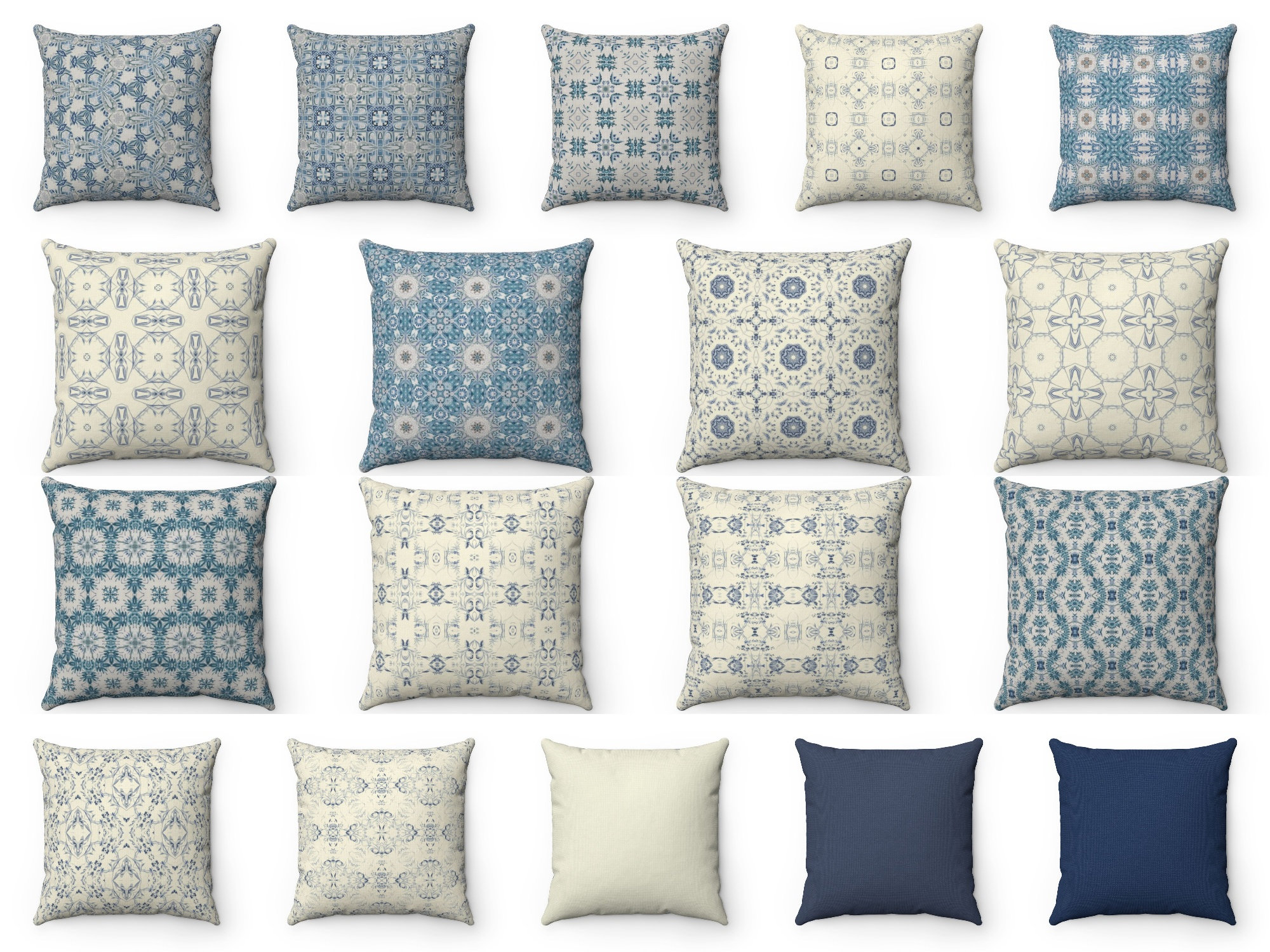 Coronado Outdoor 18 x 18 Throw Pillows – LePouf