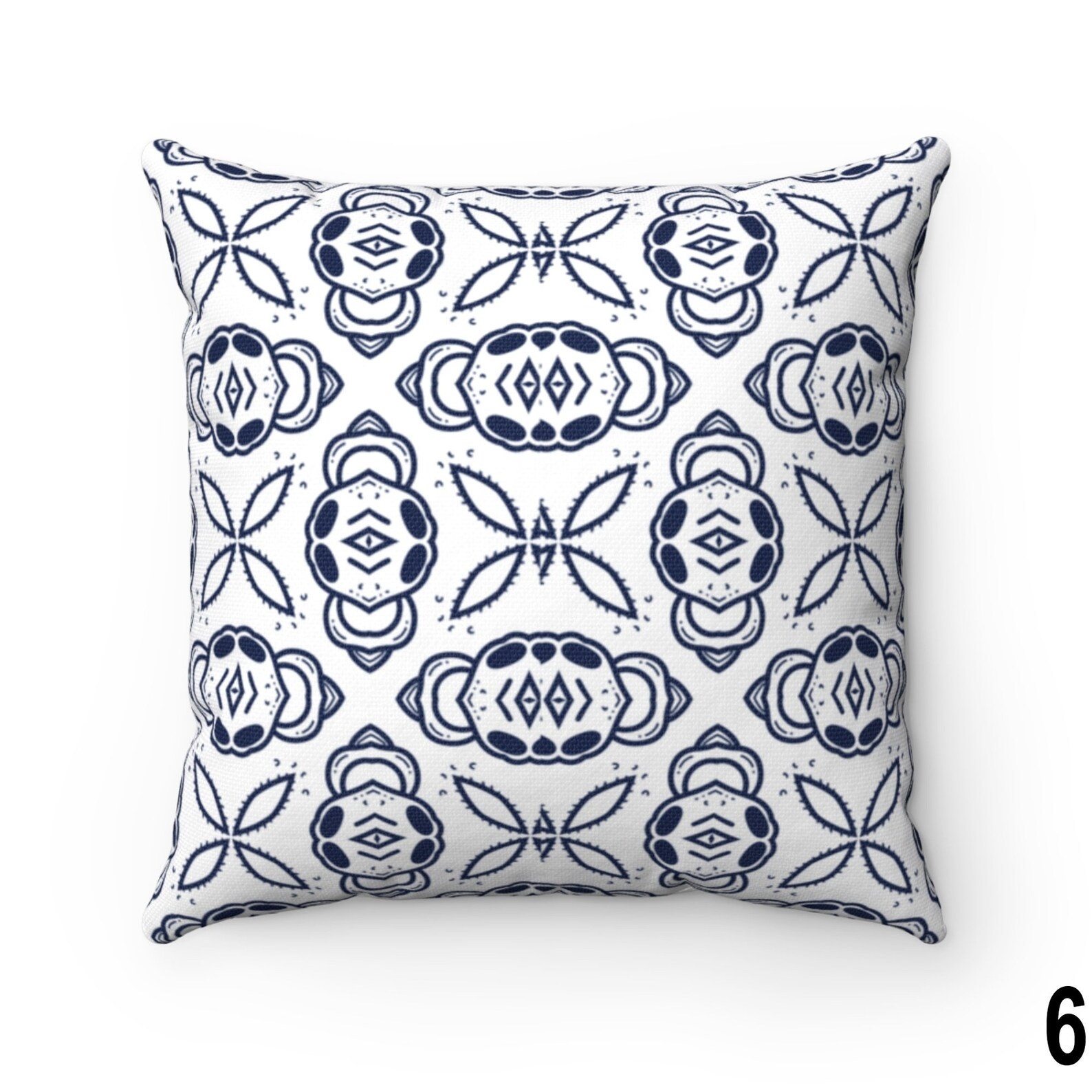 Navy Blue Throw Pillow Case Cover 16x16 18x18 20x20 22x22 Etsy