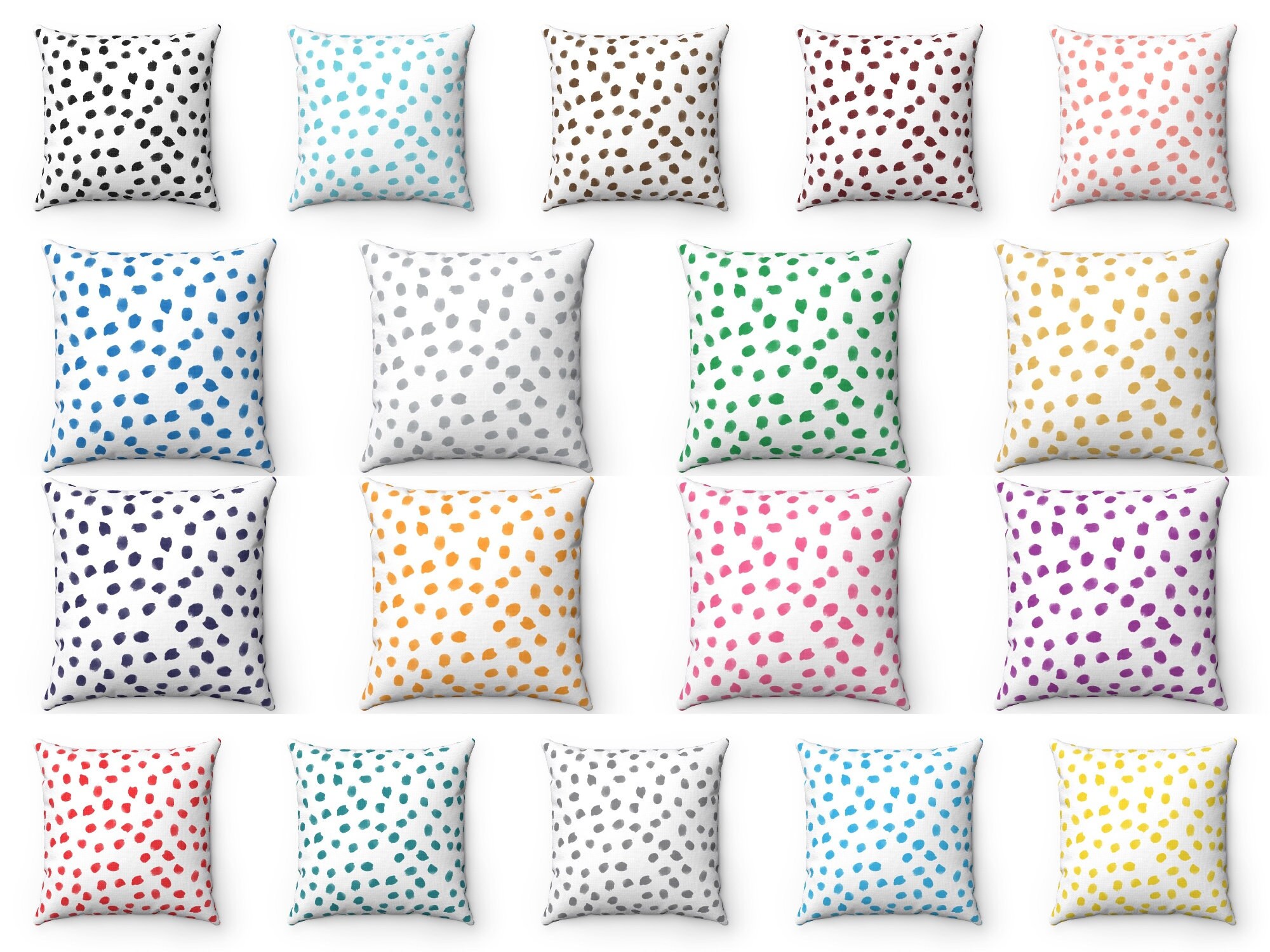 dalmatian throw pillow