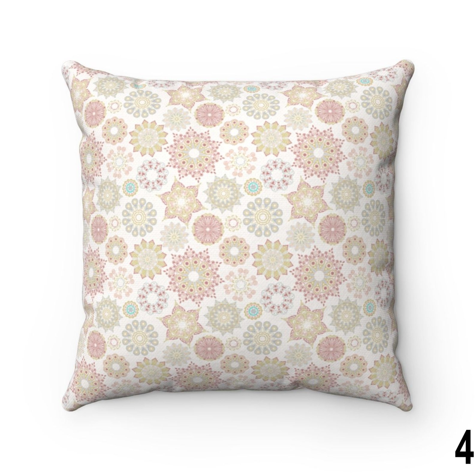 Floral Outdoor Indoor Throw Pillow Case Cover 16x16 18x18 Etsy