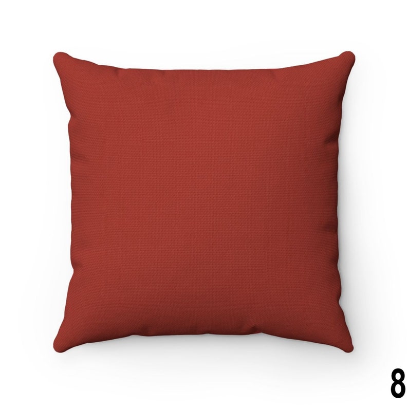 Solid Red Outdoor Indoor Throw Pillow Cover 14x14 16x16 18x18 Etsy
