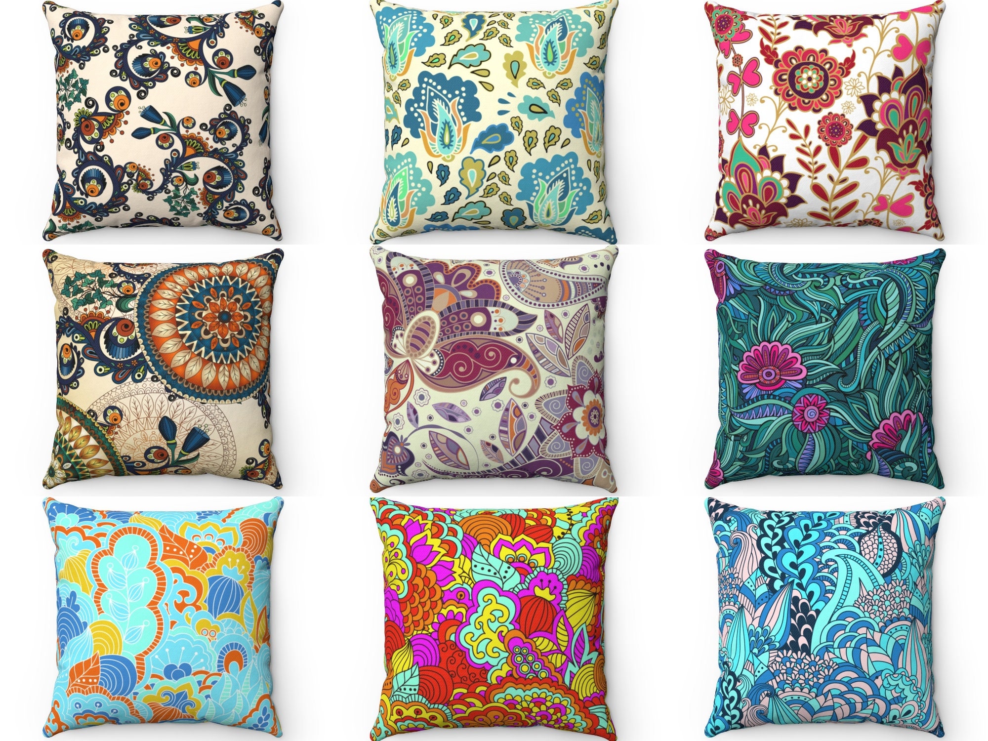 Spring Pillow Covers  8 Options – Vine & Nest