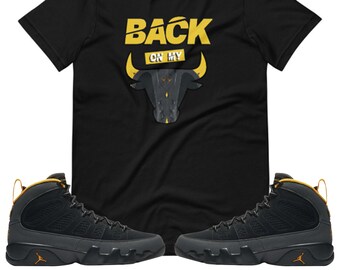 university gold 9 shirt