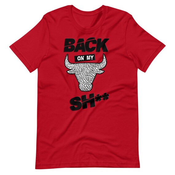 Air Jordan 3 Red Cement Air Jordan 3 Shirt Jordan Retro 3 Etsy