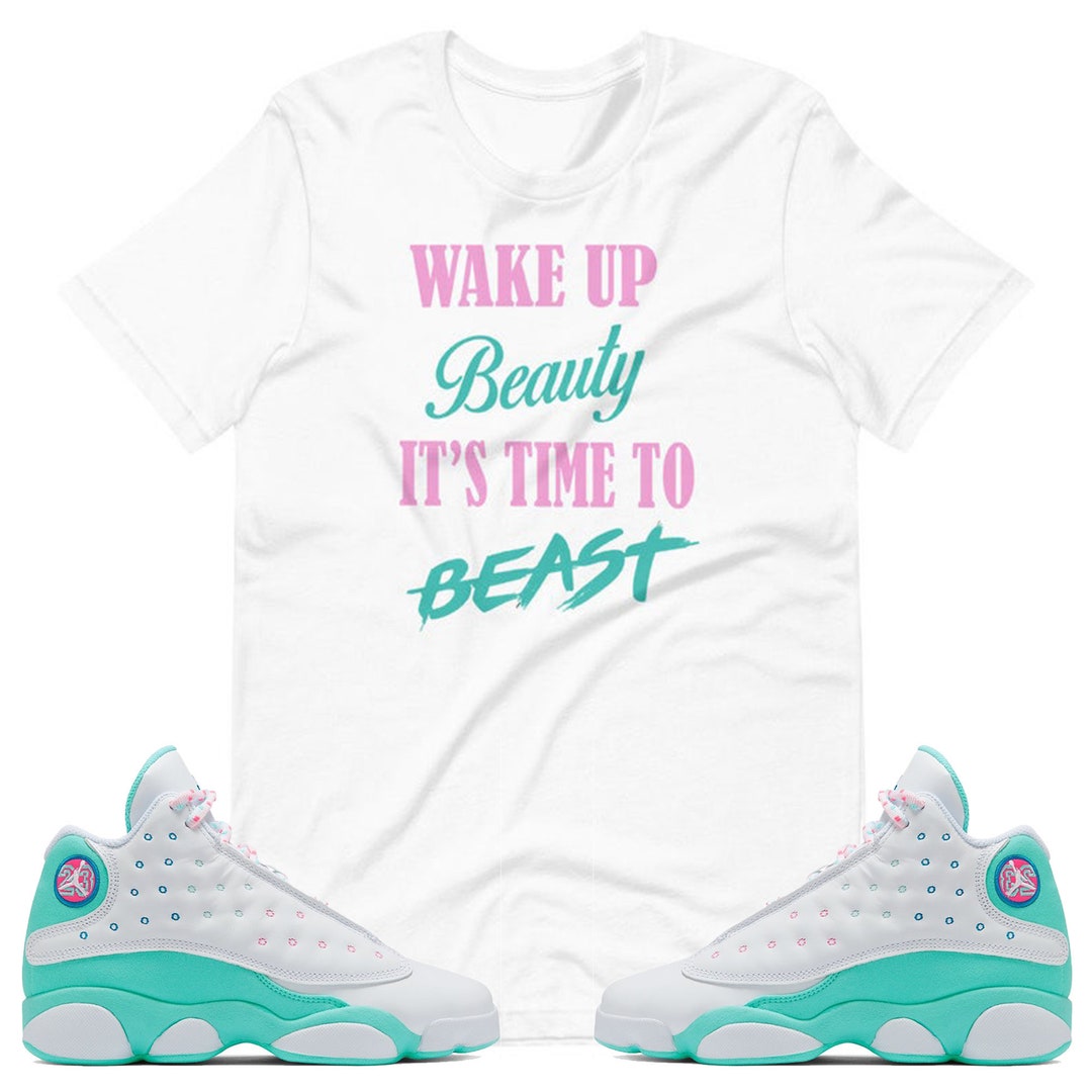 jordan 13 white soar green