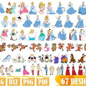 Easy to use 67 High quality designs (Layered SVG, DXF, PNG)