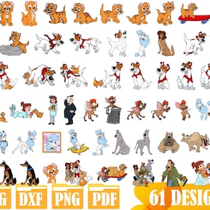 Easy to use 61 High quality designs (Layered SVG, DXF, PNG, pdf)
