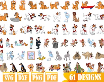Facile da usare 61 design di alta qualità (SVG a strati, DXF, PNG, pdf)