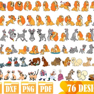 Easy to use 76 High quality designs (Layered SVG, DXF, PNG, pdf)